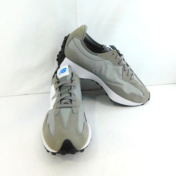 New Balance 327 Men's Sneakers Grey White Cross Training Size 11.5 New Shoes - Picture 3 of 11